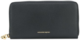 Alexander McQueen Zip Around Continental Wallet