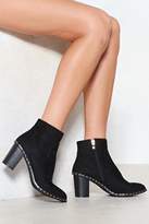 Thumbnail for your product : Nasty Gal Coyote Ugly Faux Suede Bootie