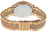 Thumbnail for your product : Michael Kors Slim Runway Silver Crystal Ladies Watch MK4288
