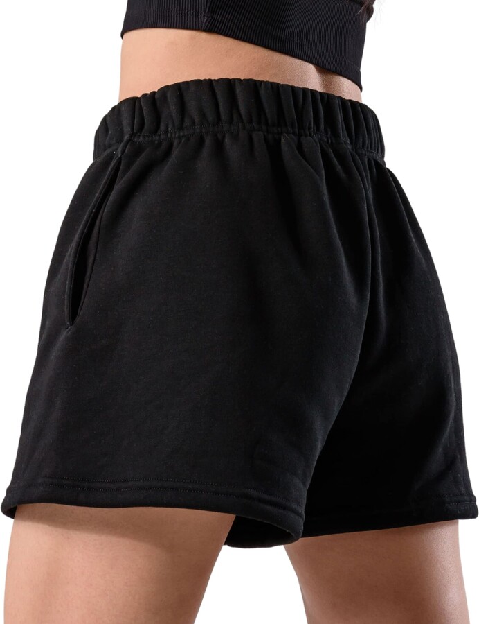 Kamo Fitness CozyTech Sweat Shorts Women High Waisted Lounge Comfy