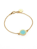 Thumbnail for your product : Marc by Marc Jacobs Logo Disc Charm Bracelet