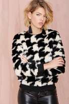 Thumbnail for your product : Glamorous Hound Out Faux Fur Sweatshirt