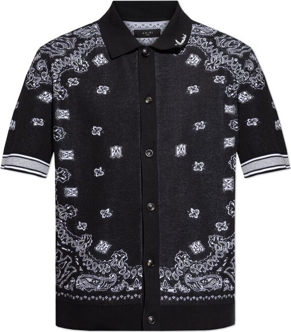 Amiri All-Over Printed Short-Sleeved Shirt