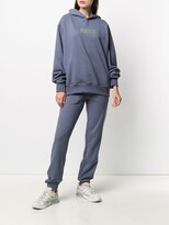 Thumbnail for your product : Styland Logo-Print Drop-Shoulder Hoodie