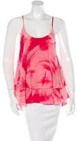 Thumbnail for your product : Jay Godfrey Sleeve Silk Top