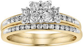 Thumbnail for your product : Cherish Always Diamond Engagement Ring Set in 10k Gold (1/2 Carat T.W.)