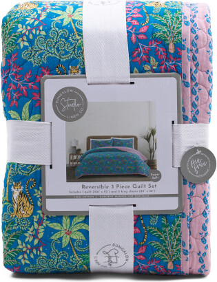 TJMAXX Twilight Tiger Jungle Cotton Quilt Set - ShopStyle