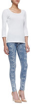 Thumbnail for your product : Hudson Nico Super Skinny Copperhead Snake-Print Jeans