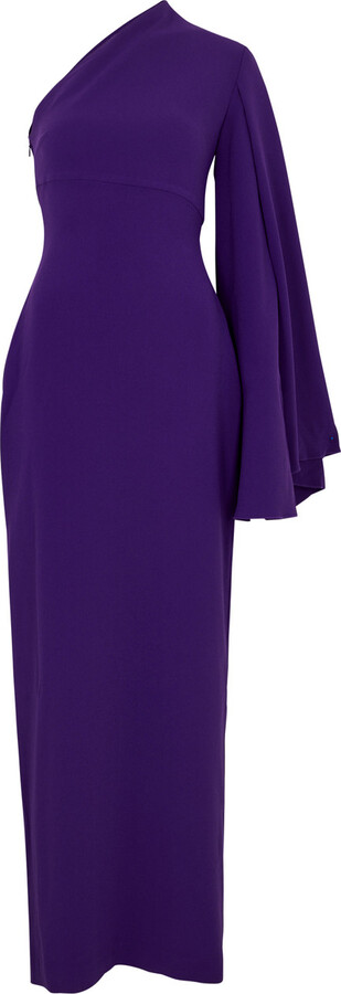 SOLACE London Elisa One-shoulder Gown