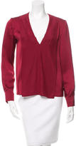 Thumbnail for your product : Stella McCartney Silk V-Neck Top