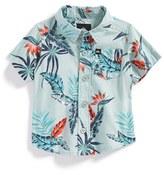 Thumbnail for your product : Quiksilver 'Everyday' Print Woven Shirt (Baby Boys)