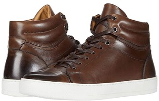 mens leather hi tops