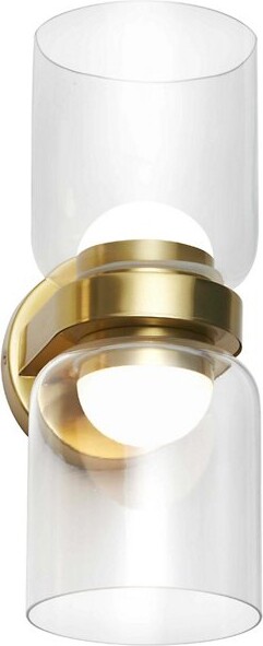 Dainolite Nadine 2 Light LED Wall Sconce in Brass