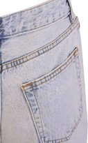 Thumbnail for your product : Ganni Washed Denim High-waisted Cropped Jeans