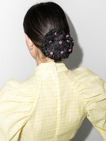 Thumbnail for your product : Shrimps Rebecca embroidered bun cover