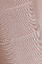 Thumbnail for your product : Herve Leger Eva Fluted Bandage Mini Dress