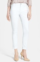 Thumbnail for your product : NYDJ 'Anabelle' Stretch Skinny Jeans (Optic White)