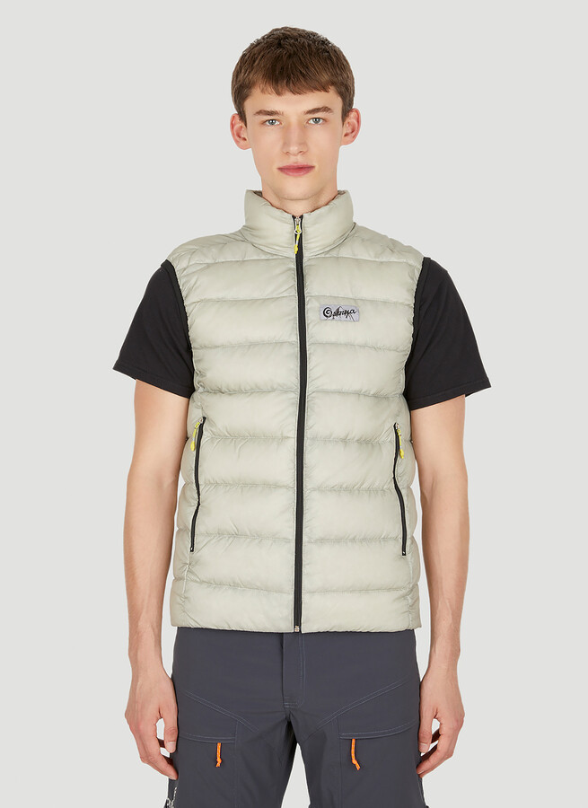 Ostrya Light Puffer Vest - Man Jackets Grey M - ShopStyle
