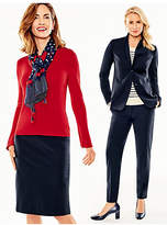 Thumbnail for your product : Talbots Seasonless Wool Slim Ankle Pant