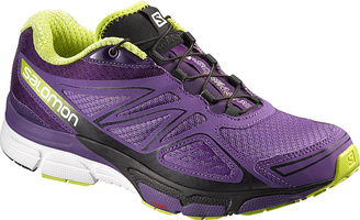 Salomon Rain Purple & Cosmic Purple X-Scream 3D Running Shoe- Women