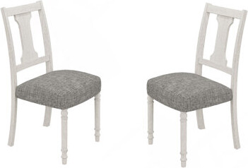 Ophelia & Co. Tannen Set Of 2 Gray Dining Side Chair