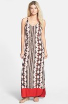 Thumbnail for your product : Nordstrom FELICITY & COCO Print Crepe Maxi Dress Exclusive)
