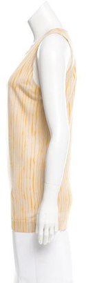 Bottega Veneta Cashmere Striped Sleeveless Knit