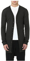 Thumbnail for your product : Rick Owens Long merino wool cardigan - for Men