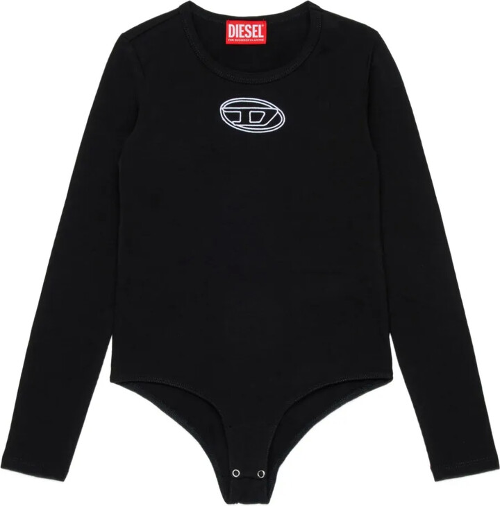 Balat Oval D logo-embroidered bodysuit