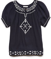 Thumbnail for your product : Forever 21 girls Embroidered Gauze Top (Kids)