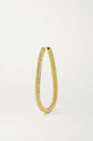 Thumbnail for your product : Carolina Bucci Florentine 18-karat Gold Hoop Earrings - One size
