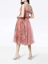 Thumbnail for your product : Alexander McQueen Garden Rose corset dress