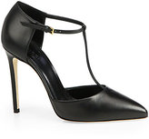 Thumbnail for your product : Gucci Leather T-Strap Pumps