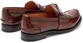 Thumbnail for your product : Church's Pembrey Leather Penny Loafers - Womens - Tan