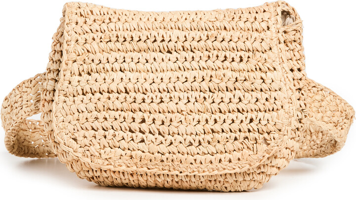 Hat Attack Straw Belt Bag