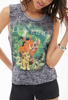 Thumbnail for your product : Forever 21 COLLECTION Lion King Burnout Tank