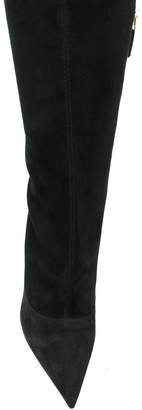 Sergio Rossi over-the-knee heeled boots