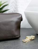 Thumbnail for your product : French Connection Faux Leather Toiletry bag