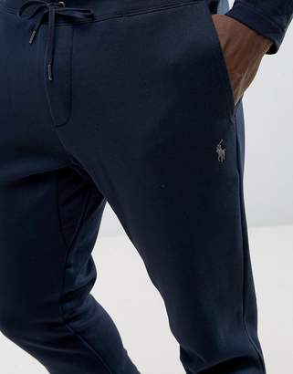 Polo Ralph Lauren Performance Cuffed Sweat Pants Tapered Fit In Navy