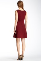 Thumbnail for your product : Max Studio Dia Stitched Waist Ponte Dress