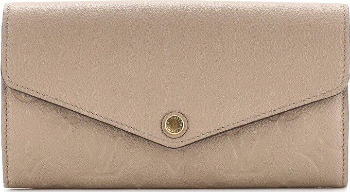 Louis Vuitton Monogram Sarah Empreinte NM Leather Wallet