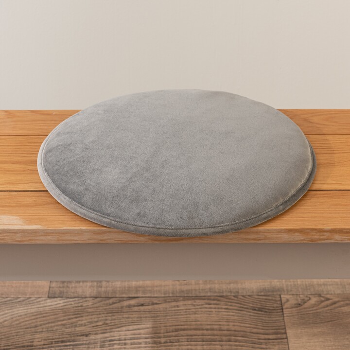 Dunelm Eliza Seat Pad Steeple Grey Steeple Grey ShopStyle Indoor Cushions