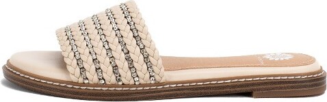 Yellow Box Women'sLaskySlideSandal Ivory7
