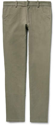 The Elder Statesman Slim-fit Cotton-corduroy Trousers