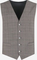 Thumbnail for your product : Dolce & Gabbana Wool glen plaid vest