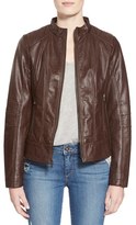Thumbnail for your product : GUESS Faux Leather Scuba Jacket