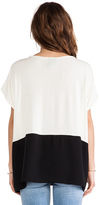 Thumbnail for your product : Dolan Silk Hem Scoop Tee