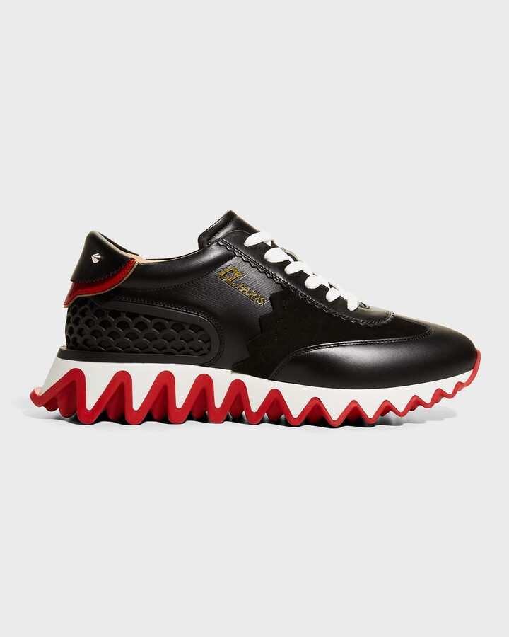 Christian Louboutin Loubishark Donna Red Sole Runner Sneakers