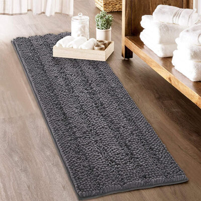 Bath Rugs - Soft Bathroom Rugs Farmhouse Floor Cover Water Absorbent Bath Mat Shower Carpet For Toilet Door Way Kitchen Kids Baby, 1 Pc