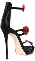 Thumbnail for your product : Giuseppe Zanotti 110mm Crystals Patent Leather Sandals